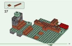 LEGO 21271 instructions page 33 – build guide