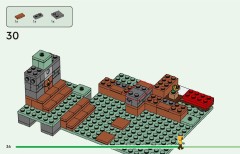 LEGO 21271 instructions page 36 – build guide