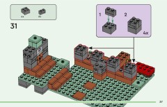 LEGO 21271 instructions page 37 – build guide