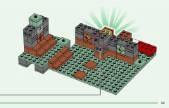 LEGO 21271 instructions page 45 – build guide