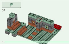 LEGO 21271 instructions page 48 – build guide