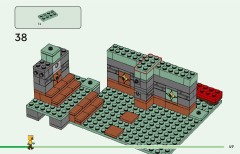 LEGO 21271 instructions page 49 – build guide