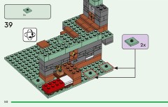 LEGO 21271 instructions page 50 – build guide