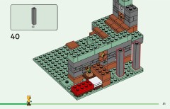 LEGO 21271 instructions page 51 – build guide