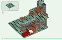 LEGO 21271 instructions page 52 – build guide