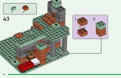 LEGO 21271 instructions page 54 – build guide
