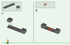 LEGO 21271 instructions page 6 – build guide