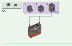 LEGO 21271 instructions page 66 – build guide