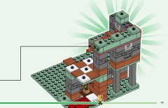 LEGO 21271 instructions page 71 – build guide