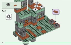 LEGO 21271 instructions page 72 – build guide