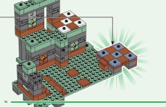 LEGO 21271 instructions page 76 – build guide