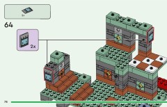 LEGO 21271 instructions page 78 – build guide