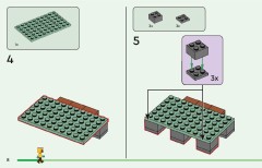 LEGO 21271 instructions page 8 – build guide