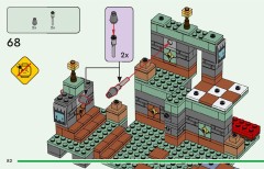 LEGO 21271 instructions page 82 – build guide