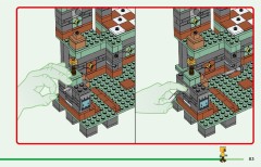 LEGO 21271 instructions page 83 – build guide