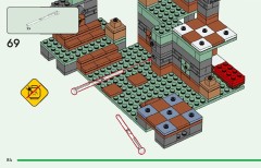 LEGO 21271 instructions page 84 – build guide