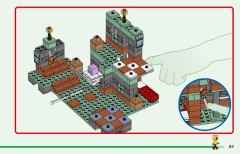 LEGO 21271 instructions page 85 – build guide