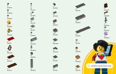 LEGO 21271 instructions page 91 – build guide