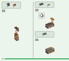 LEGO 21272 instructions page 102 – build guide
