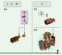 LEGO 21272 instructions page 107 – build guide