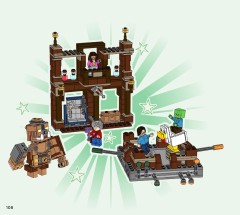 LEGO 21272 instructions page 108 – build guide