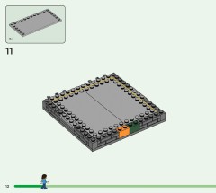 LEGO 21272 instructions page 12 – build guide