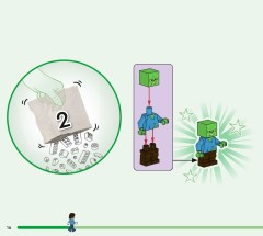 LEGO 21272 instructions page 16 – build guide