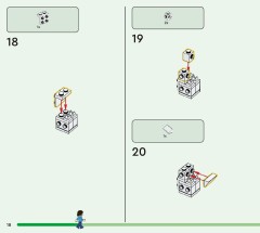 LEGO 21272 instructions page 18 – build guide