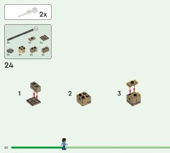 LEGO 21272 instructions page 22 – build guide