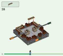 LEGO 21272 instructions page 28 – build guide