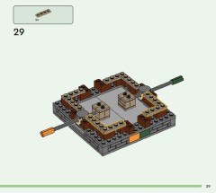 LEGO 21272 instructions page 29 – build guide