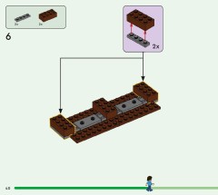 LEGO 21272 instructions page 40 – build guide