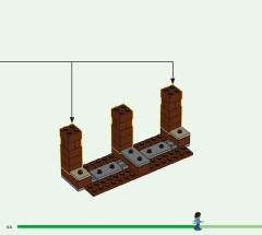 LEGO 21272 instructions page 44 – build guide