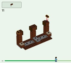 LEGO 21272 instructions page 46 – build guide