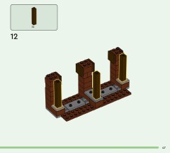 LEGO 21272 instructions page 47 – build guide