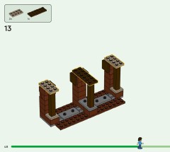 LEGO 21272 instructions page 48 – build guide