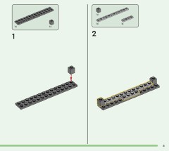 LEGO 21272 instructions page 5 – build guide