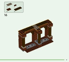 LEGO 21272 instructions page 51 – build guide