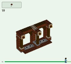 LEGO 21272 instructions page 54 – build guide