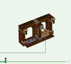 LEGO 21272 instructions page 57 – build guide