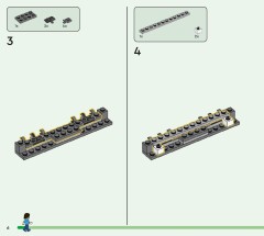 LEGO 21272 instructions page 6 – build guide