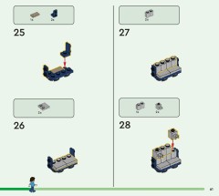 LEGO 21272 instructions page 61 – build guide