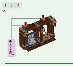 LEGO 21272 instructions page 66 – build guide