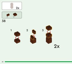 LEGO 21272 instructions page 68 – build guide