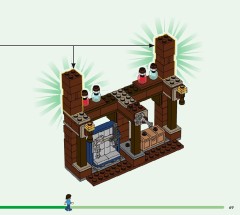 LEGO 21272 instructions page 69 – build guide