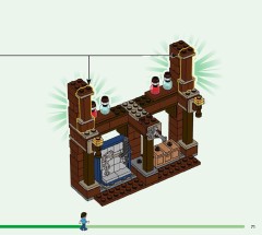 LEGO 21272 instructions page 71 – build guide