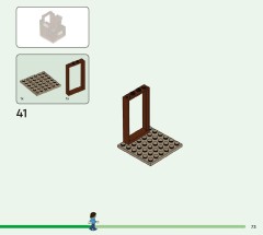LEGO 21272 instructions page 73 – build guide