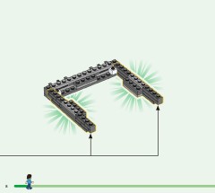 LEGO 21272 instructions page 8 – build guide