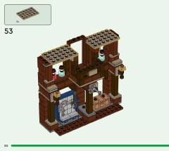 LEGO 21272 instructions page 80 – build guide