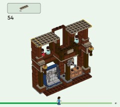 LEGO 21272 instructions page 81 – build guide